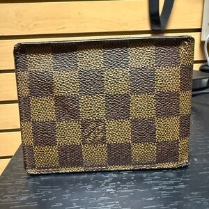 Louis Vuitton Checkered Brown Wallet